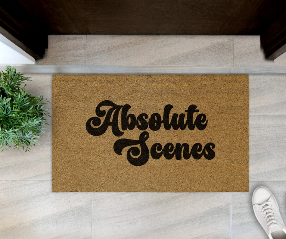 'Absolute Scenes' Aussie Slang Doormat 75x45cm